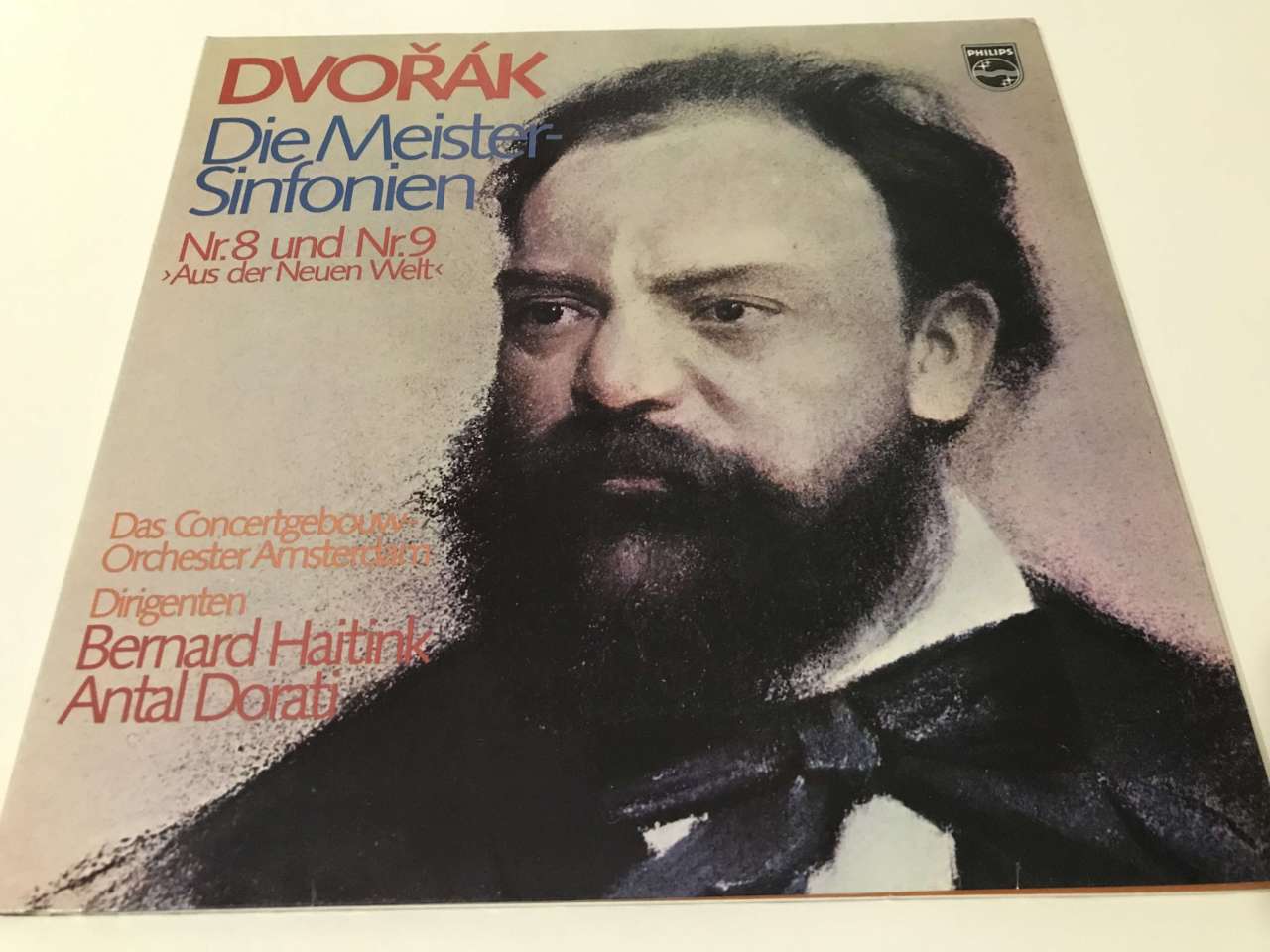 Dvořák*, Das Concertgebouw-Orchester Amsterdam*, Bernard Haitink, Antal Dorati ‎– Die Meister-Sinfonien Nr.8 Und Nr.9 >Aus Der Neuen Welt< 2 LP