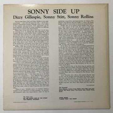 Dizzy Gillespie / Sonny Stitt / Sonny Rollins – Sonny Side Up