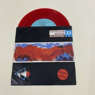 Depeche Mode – Stripped (Kırmızı Renkli Plak)