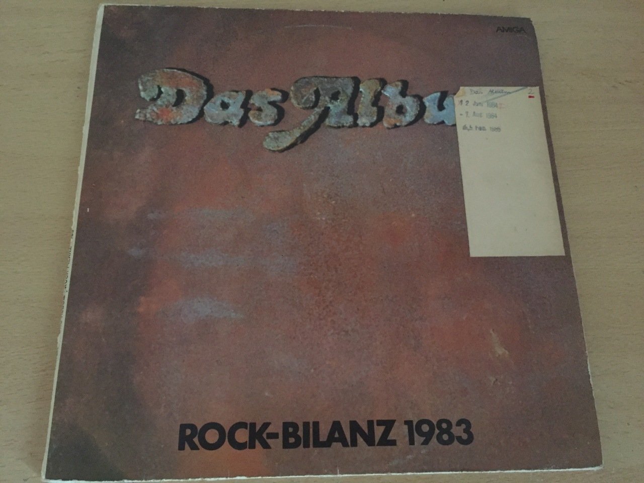 Das Album - Rock-Bilanz 1983 2 LP