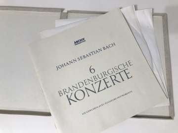 Johann Sebastian Bach – 6 Brandenburgische Konzerte (2 LP Kutulu Set)