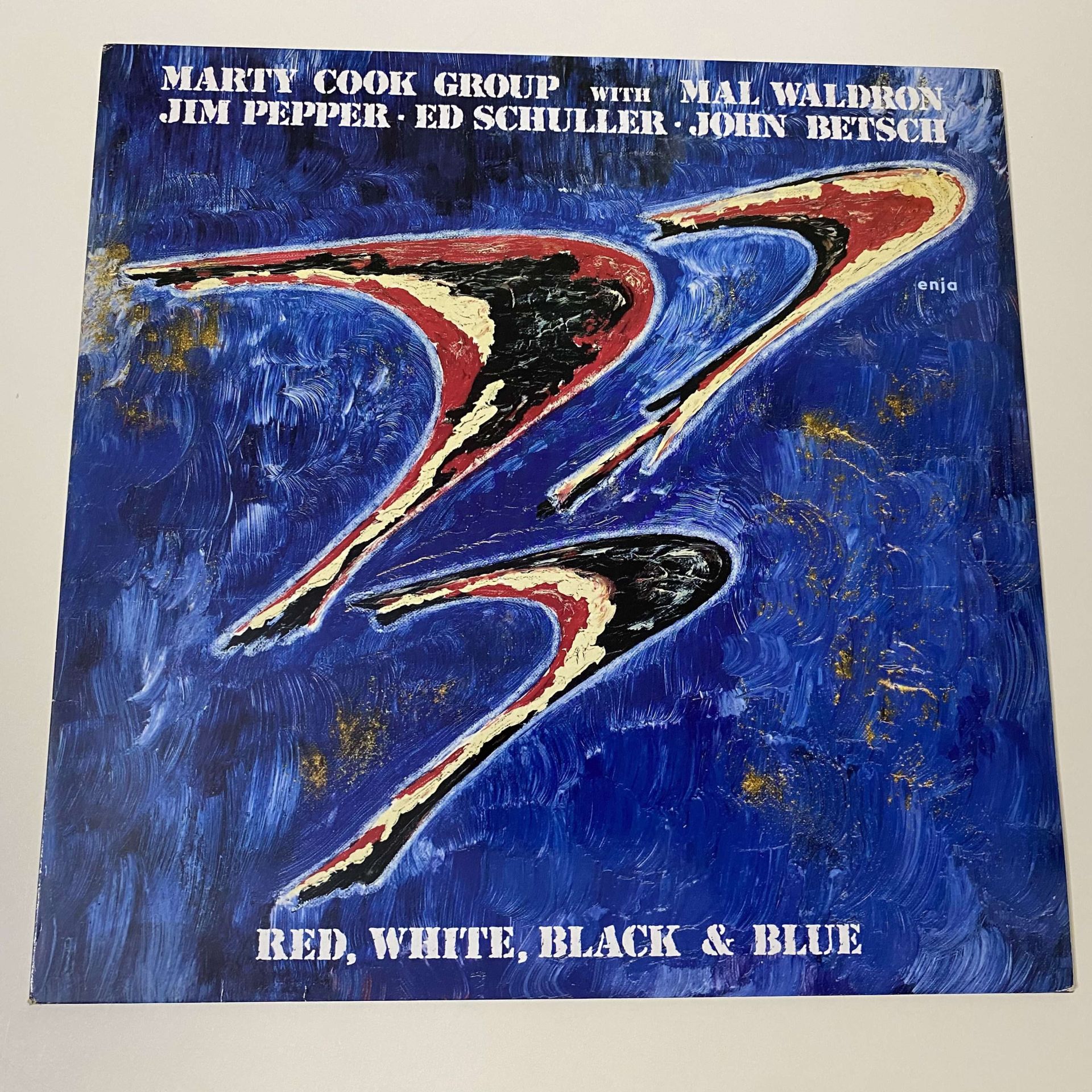 Marty Cook Group With Mal Waldron, Jim Pepper · Ed Schuller · John Betsch – Red, White, Black & Blue