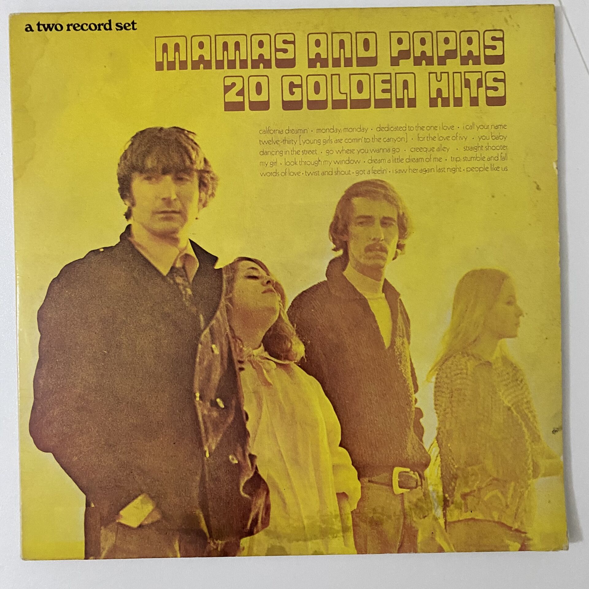 Mamas And Papas – 20 Golden Hits 2 LP