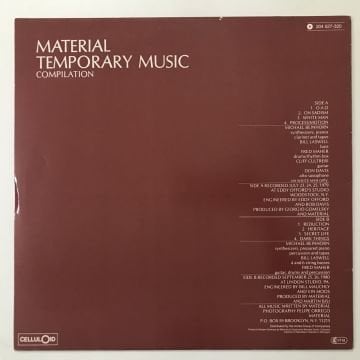 Material – Temporary Music - Compilation