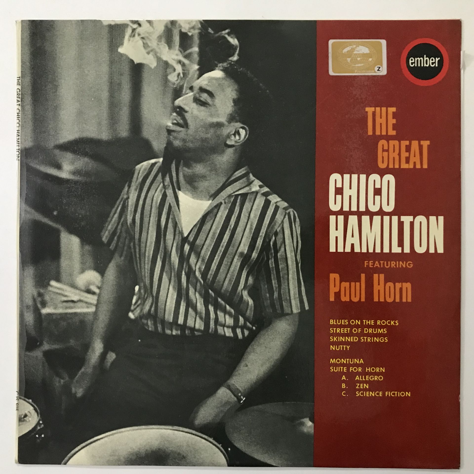 Chico Hamilton Featuring Paul Horn – The Great Chico Hamilton