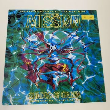 The Mission – Shades Of Green (Tek Traflı Gravürlü Plak)