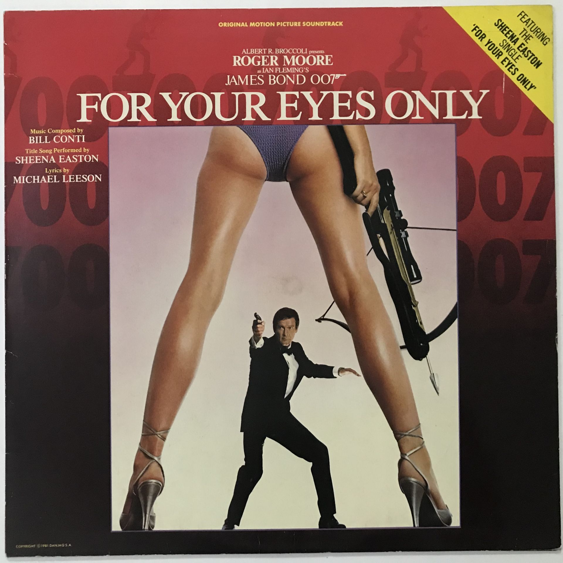 007 James Bond - Bill Conti – For Your Eyes Only (Original Motion Picture Soundtrack)