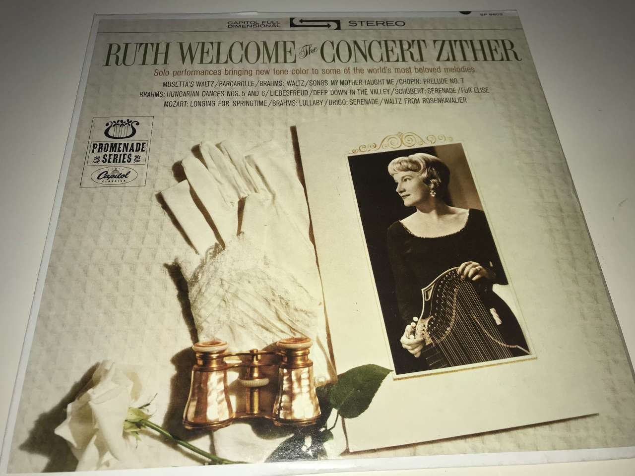 Ruth Welcome ‎– The Concert Zither