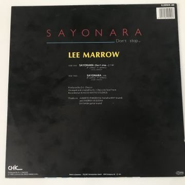 Lee Marrow – Sayonara (Don't Stop...)