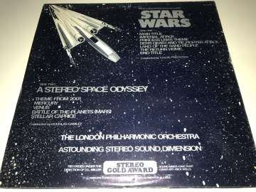 The London Philharmonic Orchestra ‎– Star Wars And A Stereo Space Odyssey