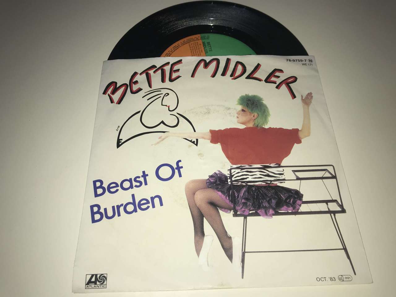 Bette Midler ‎– Beast Of Burden