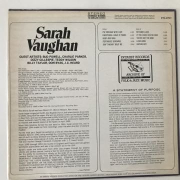 Sarah Vaughan – Sarah Vaughan