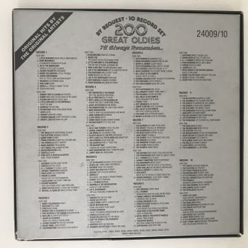 200 Great Oldies I'll Always Remember... 10 LP (Kutulu Set)