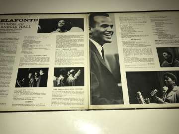 Harry Belafonte ‎– Belafonte Returns To Carnegie Hall 2 LP