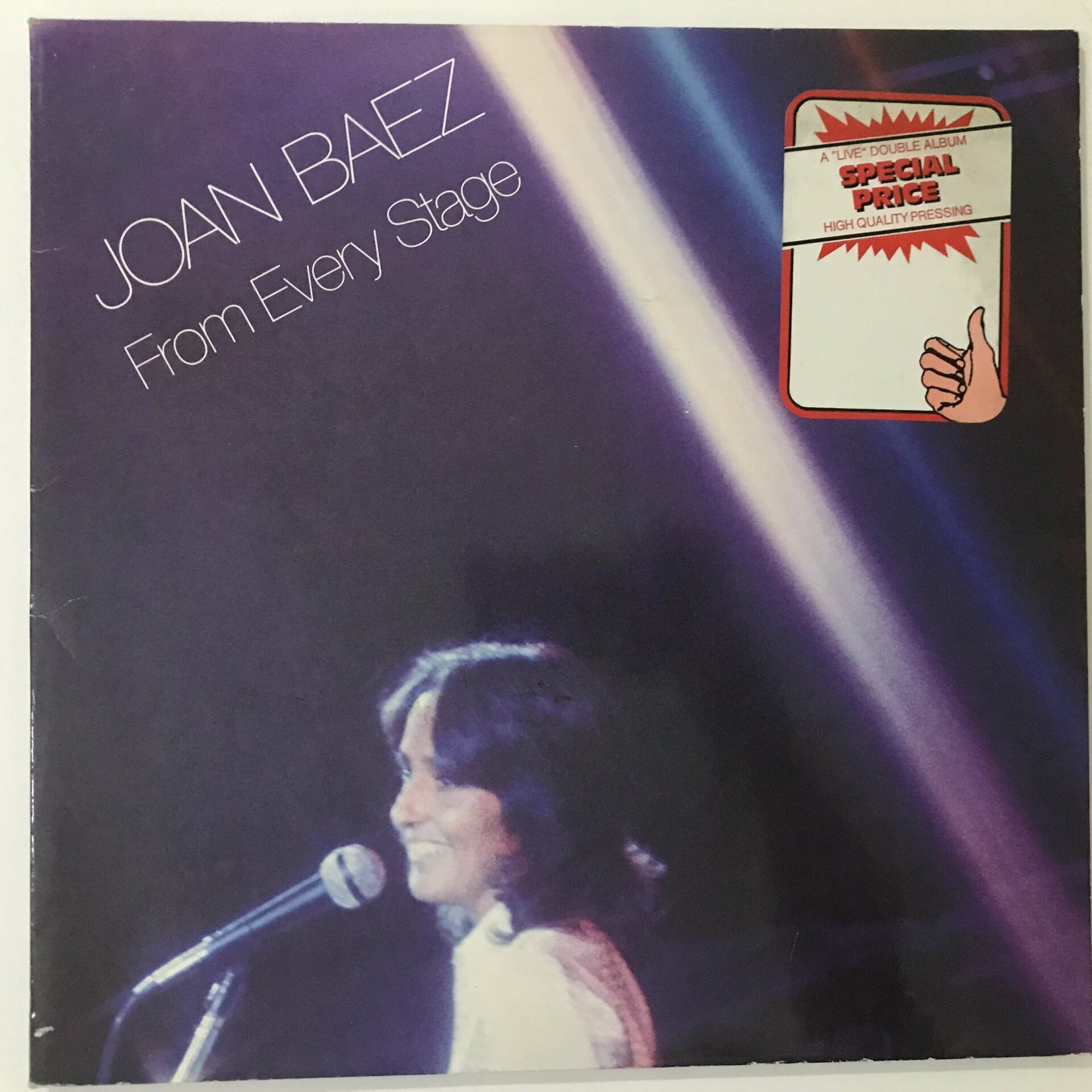 Joan Baez – From Every Stage 2 LP