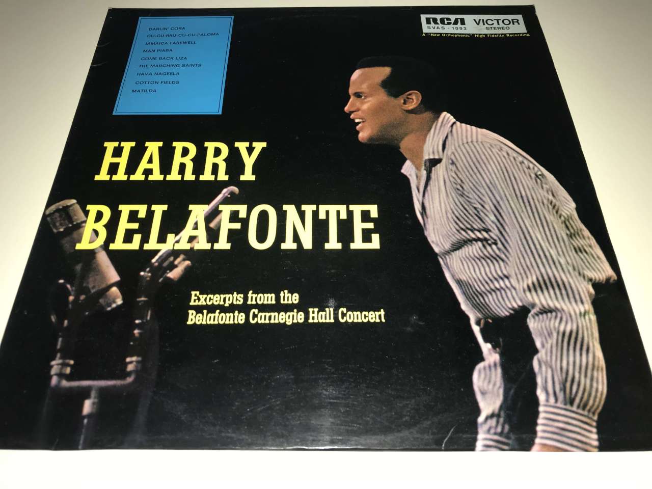 Harry Belafonte ‎– Excerpts From The Belafonte Carnegie Hall Concert