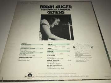 Brian Auger & The Trinity Featuring Julie Driscoll ‎– Genesis