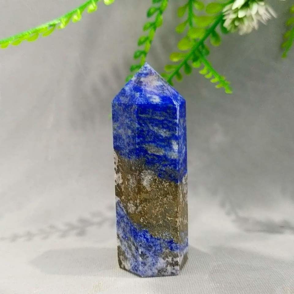 Lapis Lazuli Doğal Taş Kule 111 gr