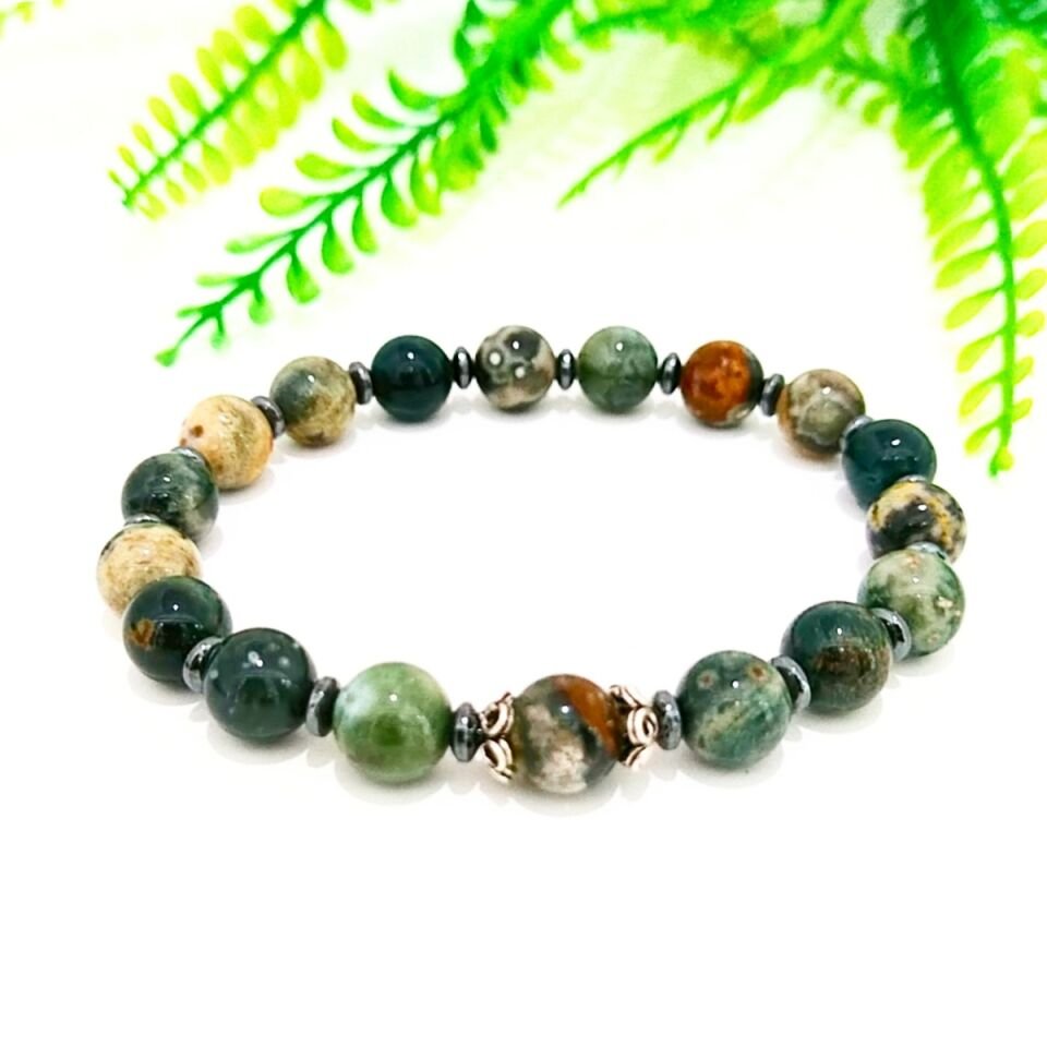 Ocean Jasper Taşı Bileklik