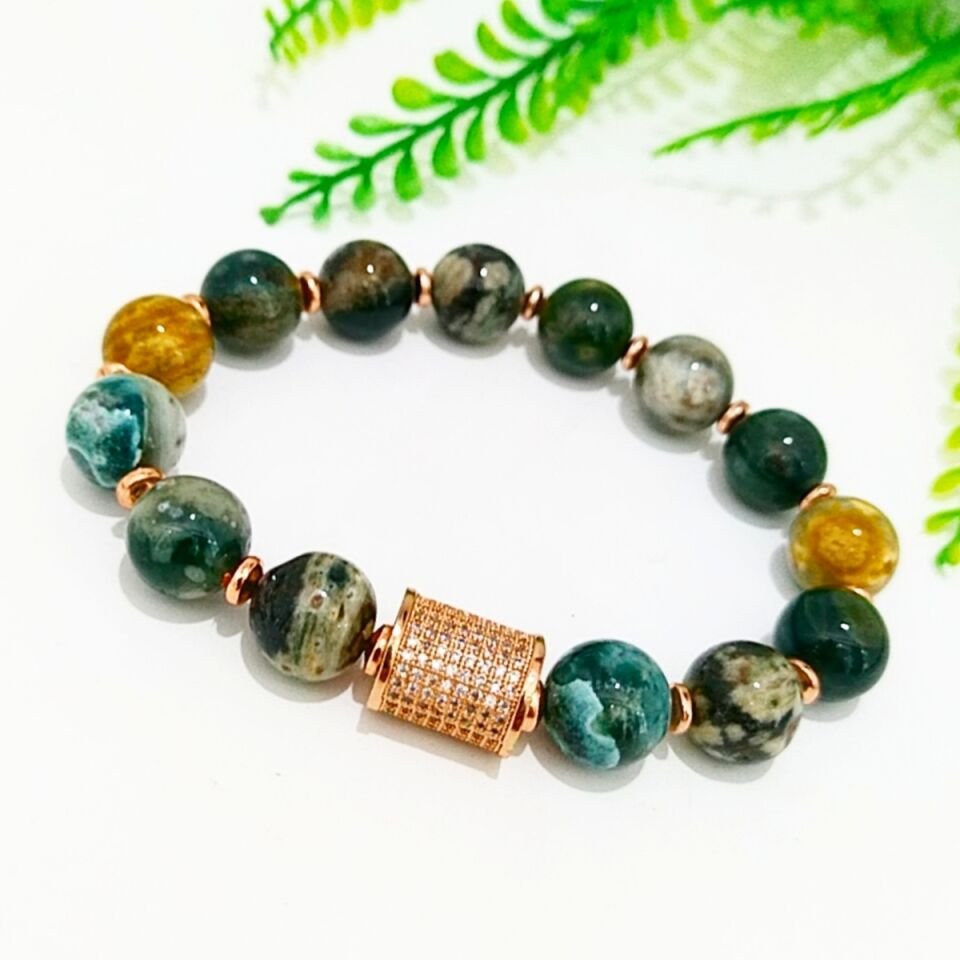 Ocean Jasper Taşı Bileklik