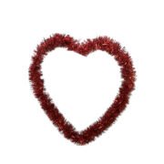 AMZ-Asma Simli Kalp Süs Kırmızı,Sevgililer Günü