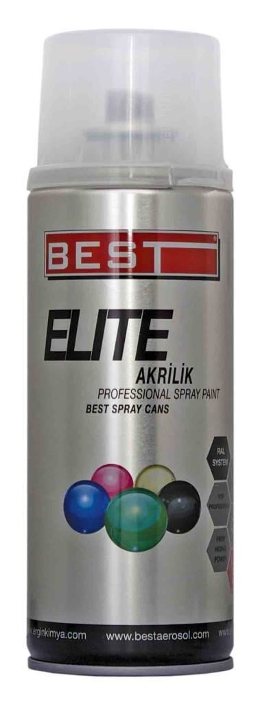 Best Elite 9007 Koyu Metal Gri Spray Boya 400Ml