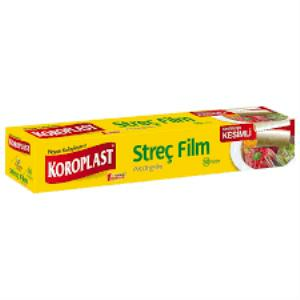 Koroplast Streç Film (Kend. Kesimli) 30Cm*50Mt