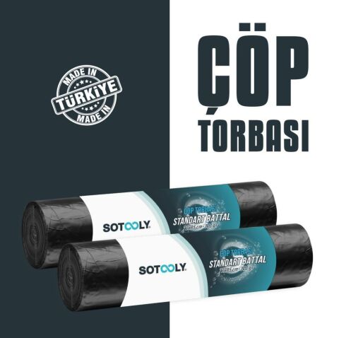 SOTOOLY ÇÖP TORBASİ ENDÜSTRİYEL BATTAL BOY 75*90 (300GR)