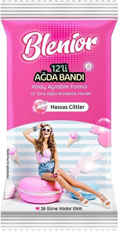 Blenior Ağda Bandı 12Li Hassas Ciltler