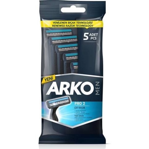 Arko Men Pro2 Tıraş Bıçağı T2 5Li