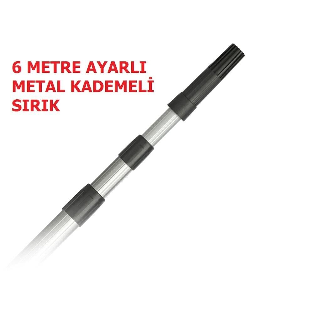 Metal Teleskopik Sırık 6 Mt İthal