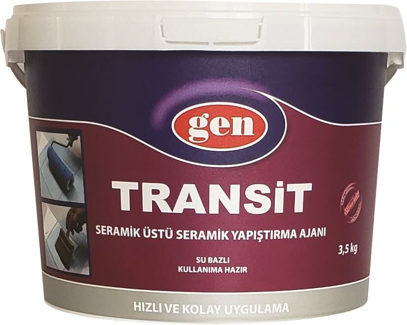 Gen Transit Seramik Üstü Seramik Yapıştırma Ajanı 1Kg