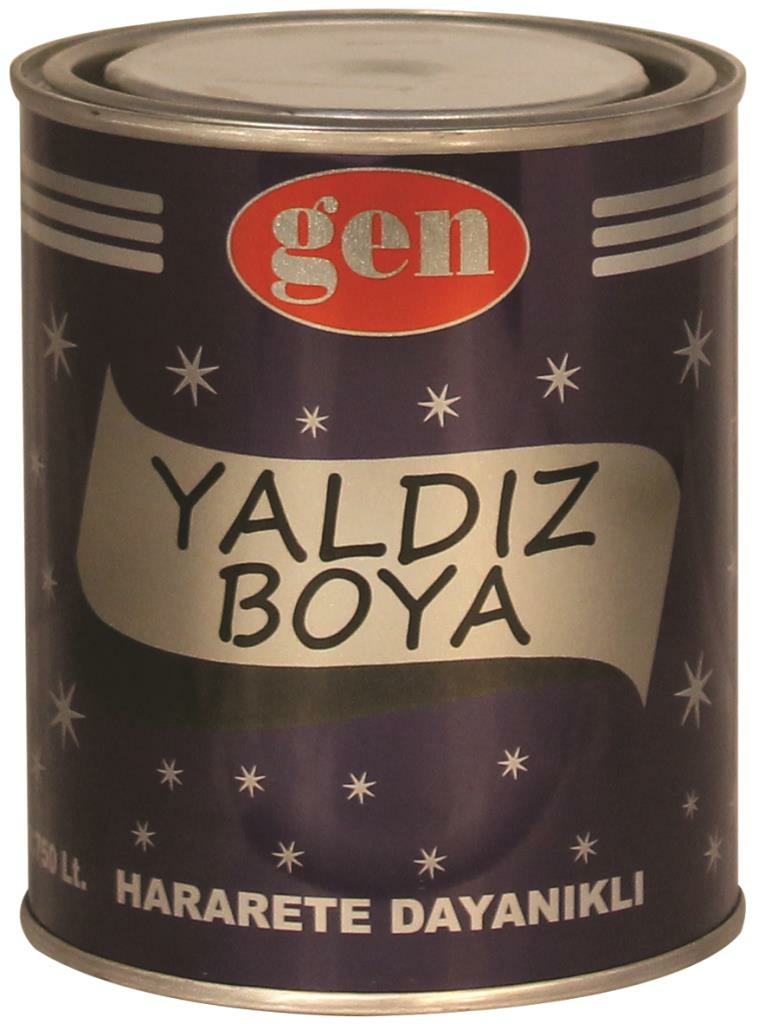 Gen Yaldız Boya Alüminyum 0,200Lt(Soba Boyası)