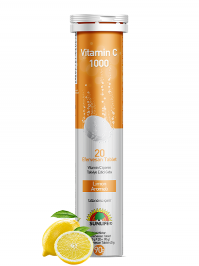 Sunlife Vitamin C 1000 mg 20 Tablet