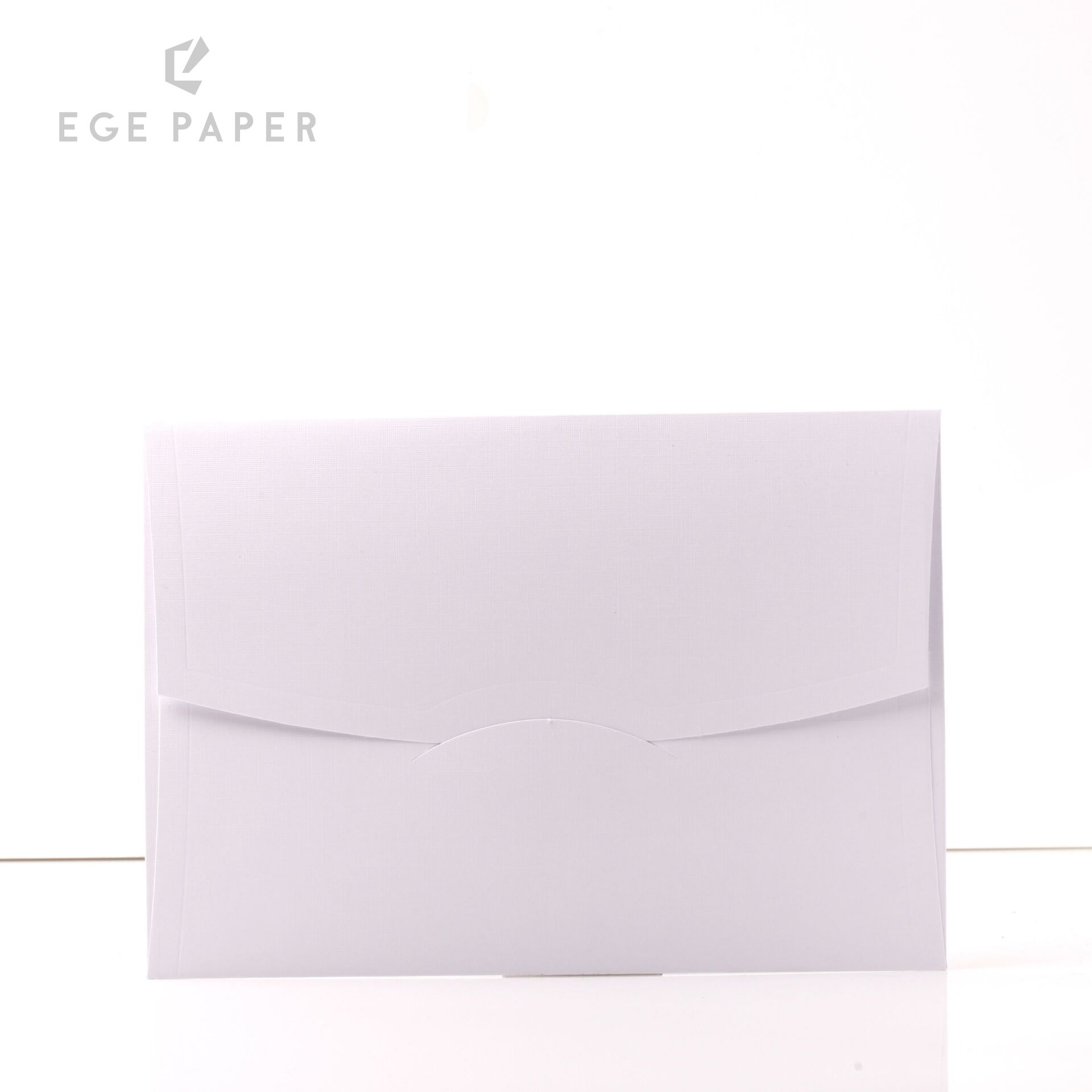 14X20CM - LINEN WHITE ENVELOPE - 250 GSM - 50 PCS