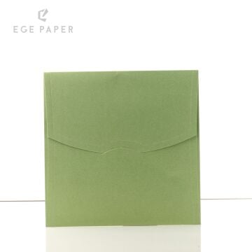 18X18CM - METALİK N. ALTIN ZARF - 250GR - 50 ADET