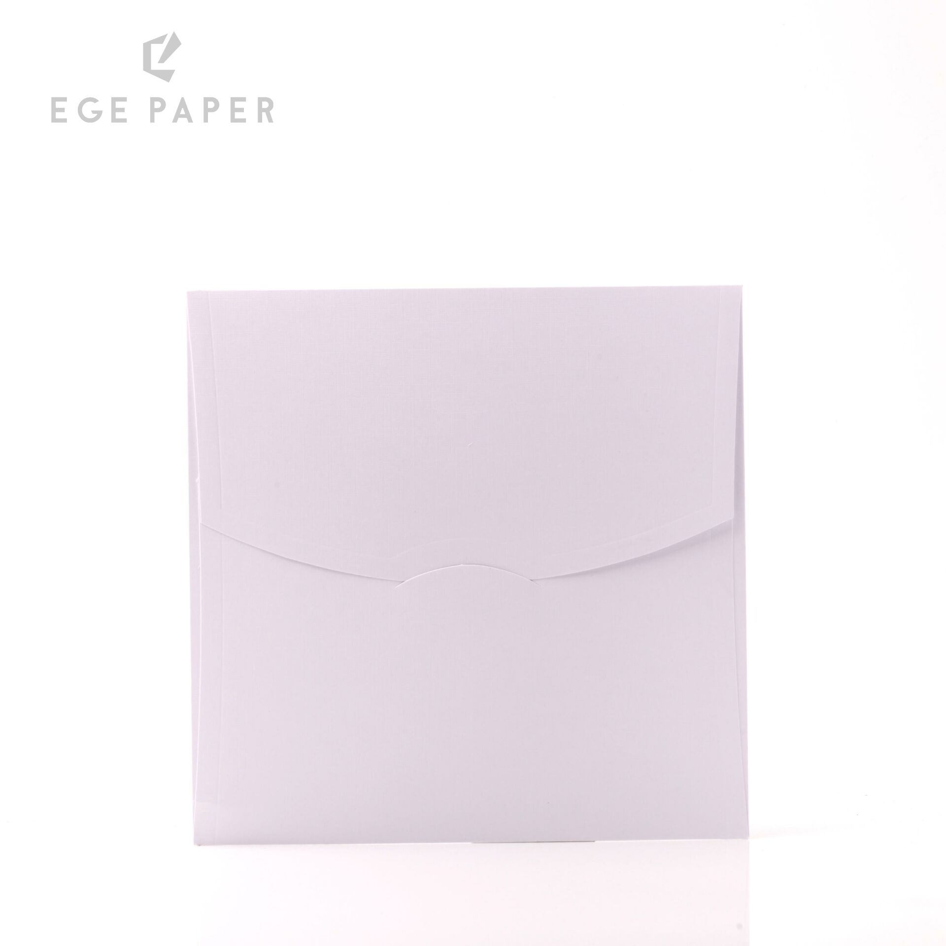 18X18CM - LINEN WHITE ENVELOPE - 250 GSM - 50 PCS