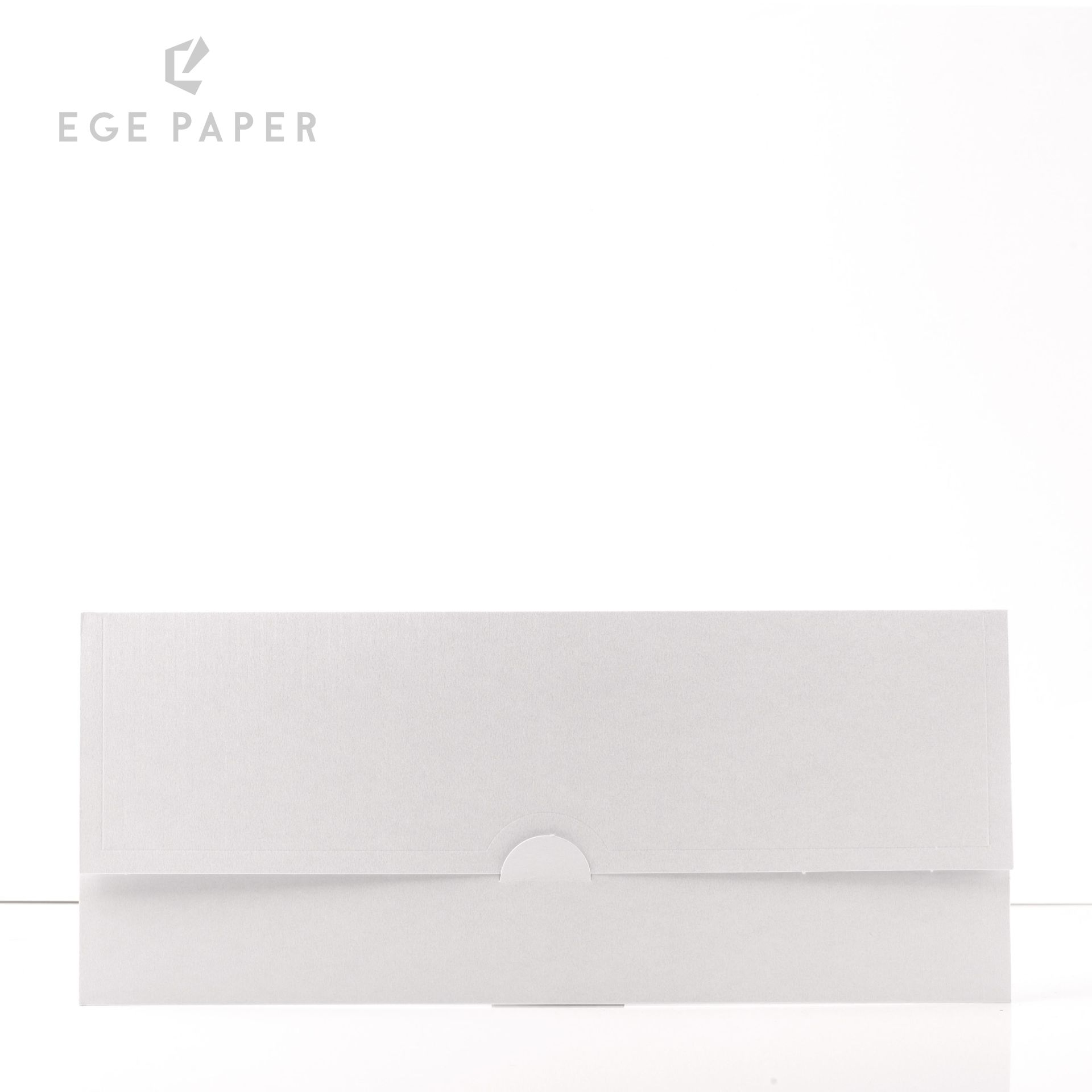 12x28cm-METALLIC SILK  WHITE - 250 GSM - 50 PCS