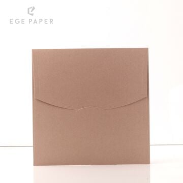 18X18CM - METALİK PUDRA  ZARF - 250GR - 50 ADET