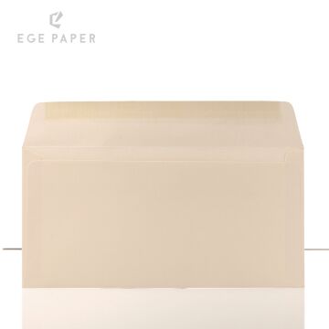 11x22cm canvas Pattern Cream 120g Luxury Invitations Envelope - 50 Piece