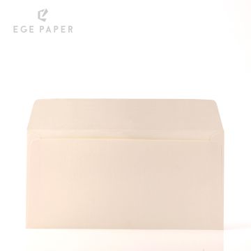 11x22Cm (DL) Carisma Desen Krem 120gr  Lüks Davetiye Zarfı - 50 Adet