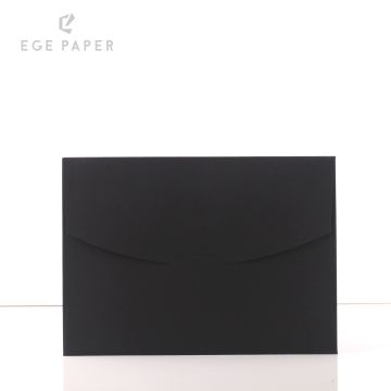 13X18CM - BLACK ENVELOPE - 120 GSM - 50 PCS