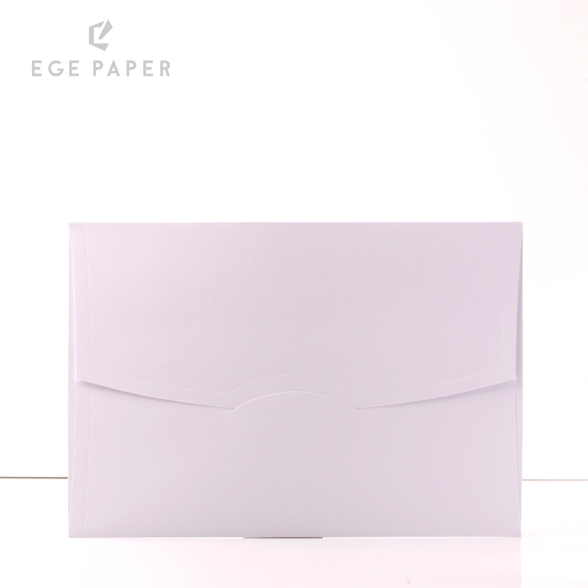 Luxury Invitations canvas 16x23cm Pattern White 250g Envelope - 50 Piece