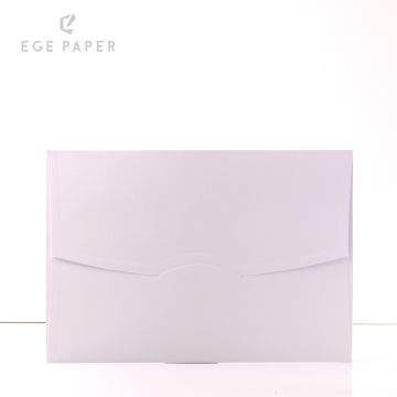 Luxury Invitations canvas 16x23cm Pattern White 250g Envelope - 50 Piece