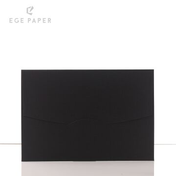 16X23CM - BLAVK ENVELOPE - 250 GSM - 50 PCS