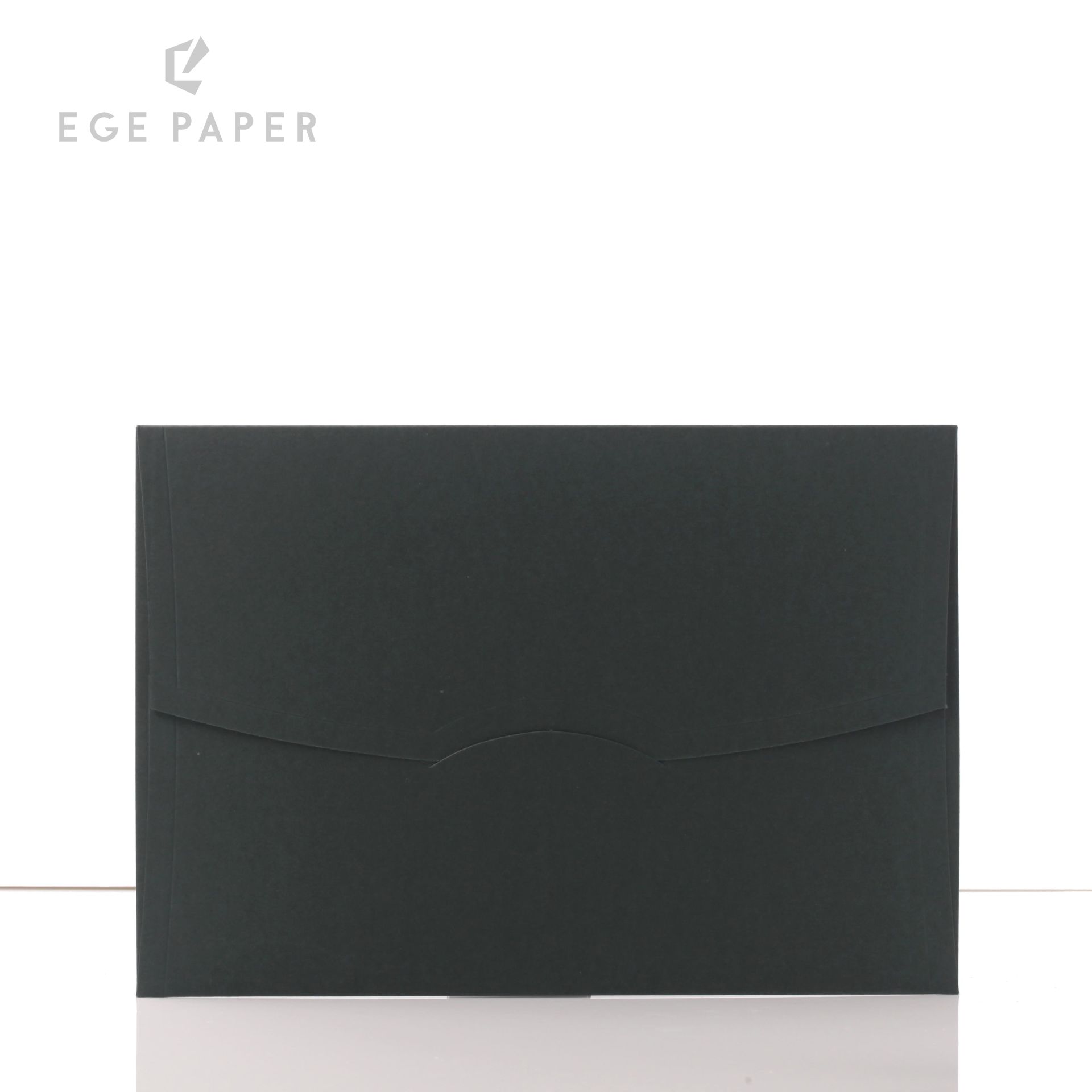16x23Cm (C5) Yeşil 270gr  Lüks Davetiye Zarfı - 50 Adet