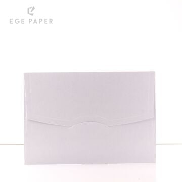 14x20cm - METALLIC WHITE ENVELOPE - 250 GSM - 50 PCS