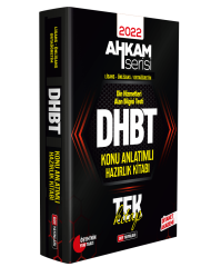DHBT Ahkam Tüm Adaylar Konu Anlatımı ve Soru Bankası 2li SET