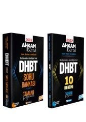 DHBT Ahkam Tüm Adaylar Soru Bankası ve 10 Deneme 2li SET