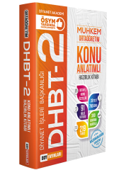 DHBT 2 Muhkem Ortaöğretim Konu Anlatımlı Hazırlık Kitabı